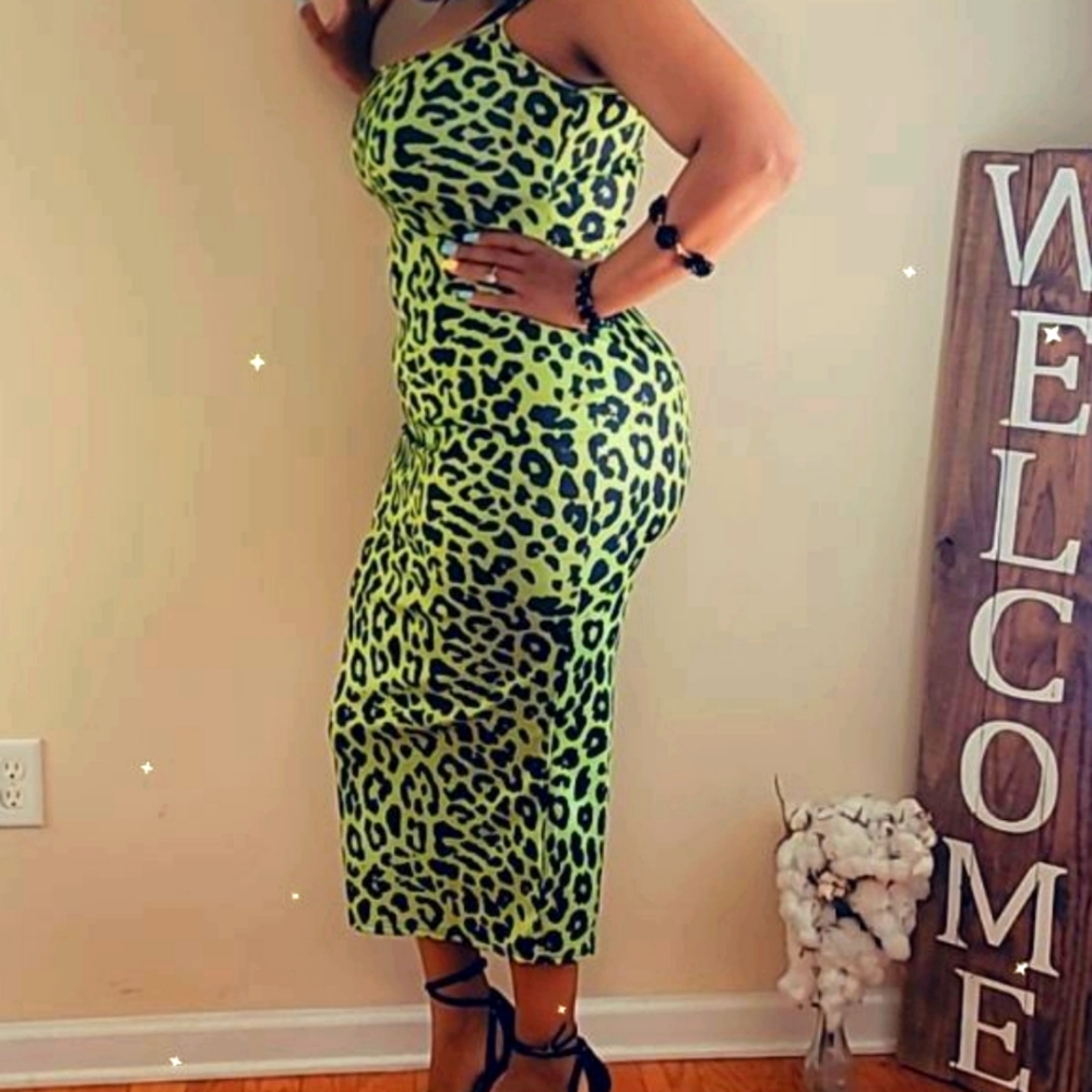 Leopard Vogue Dress